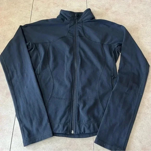 Lululemon Black Shape Zip Up Athletic Jacket - Picture 3 of 9